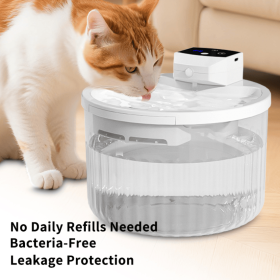Smart Pet Water Dispenser – features multi-layer filtration for water quality preservation, large-capacity storage