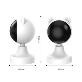 Smart Laser Cat Teaser Toy USB Charging (Option: White)